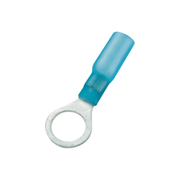 COSSES À ŒIL Ø 6 MM THERMORETRACT. BLEUES LES 5