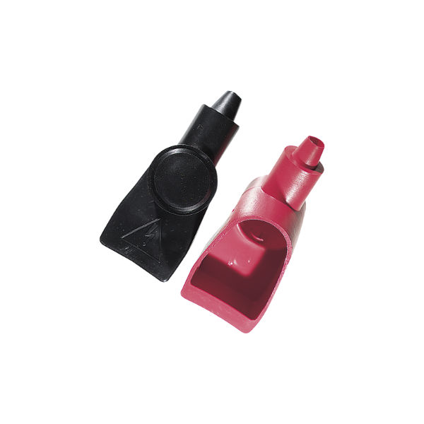 COUVRE-COSSES BATTERIE ROUGE/NOIR LES 2