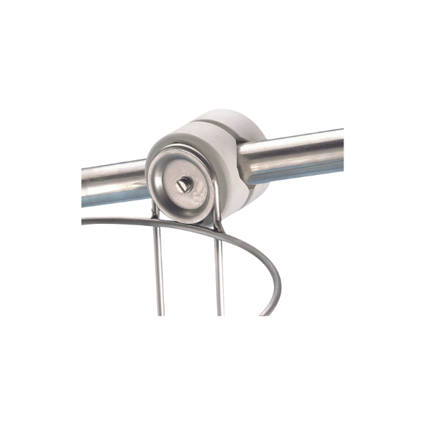 FIXATION SUPPORT PARE-BATTAGE BALCON Ø 22 À 30 MM