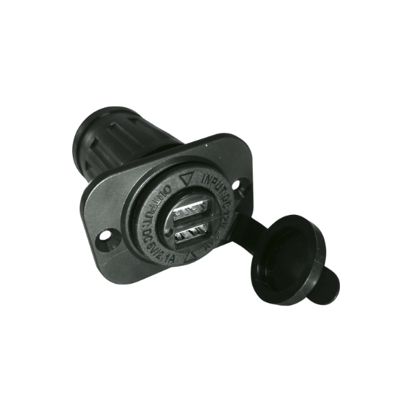 PRISE 12 V USB X 2 ENCASTRABLE