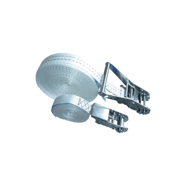 SANGLE À CLIQUET INOX 25 MM X 7 M