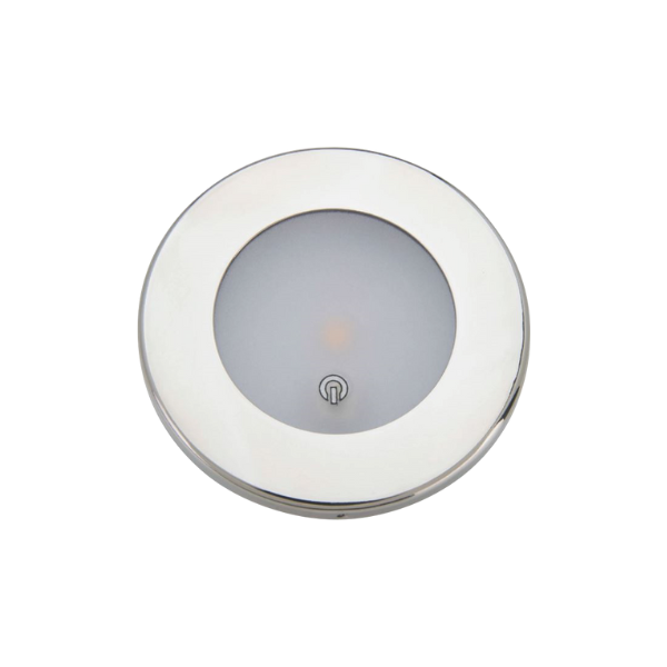 SPOT LEDS MANTAGUA TUDY 140 LM INOX POLI + INTER