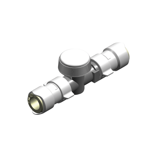 VANNE 1/4 DE TOUR QC FEMELLE/FEMELLE 15 MM