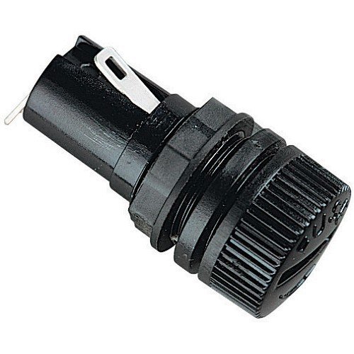 PORTE-FUSIBLE VERRE 5 X 20 MM ENCASTRABLE