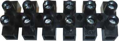 BARETTE DE 6 CONNEXIONS 10 MM² MAX