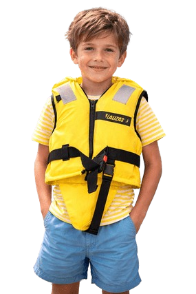 GILET ENFANT 10 KG JAUNE