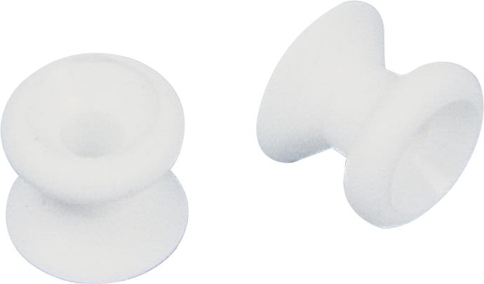 BOUTON DE TAUD NYLON - BLANC - LES 5